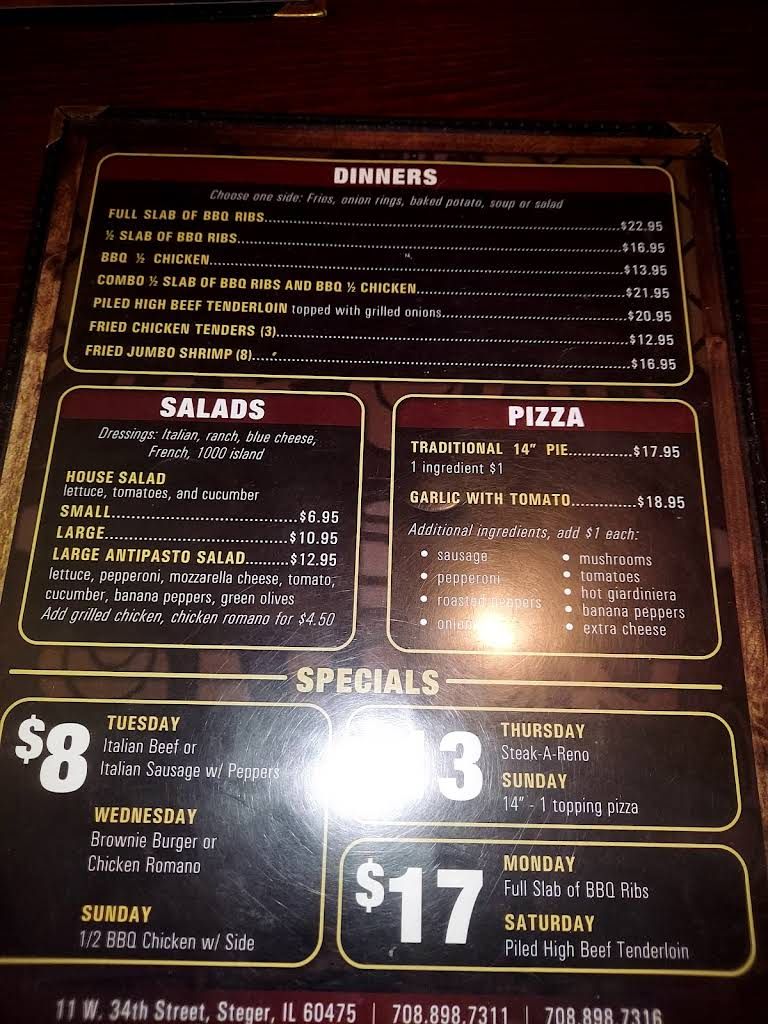 The Brown Onion Menu 3